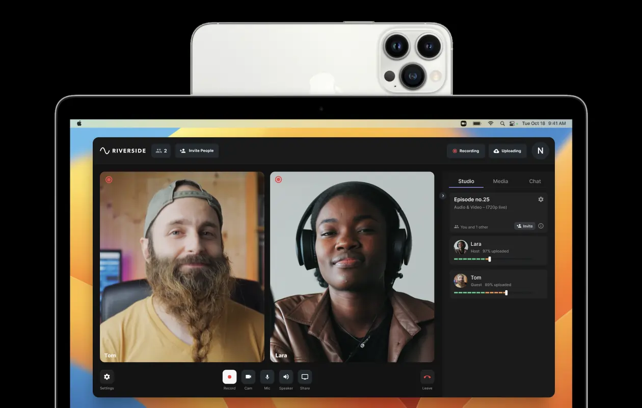 Use iPhone as Webcam with Continuity Camera on a Mac